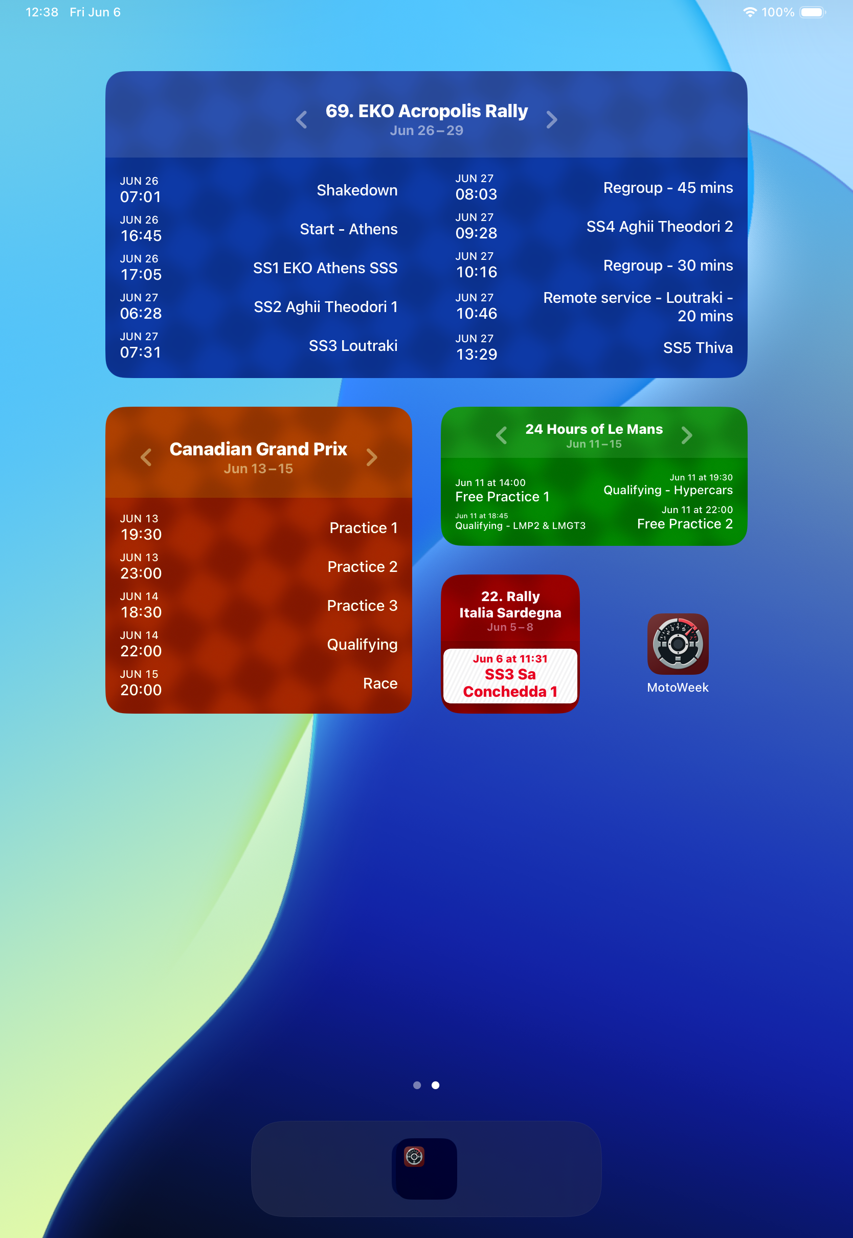 Widgets